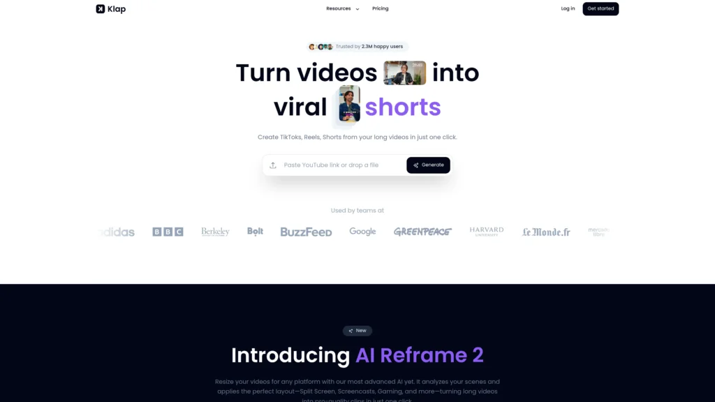Klap Review 2026: Turn long videos into viral shorts