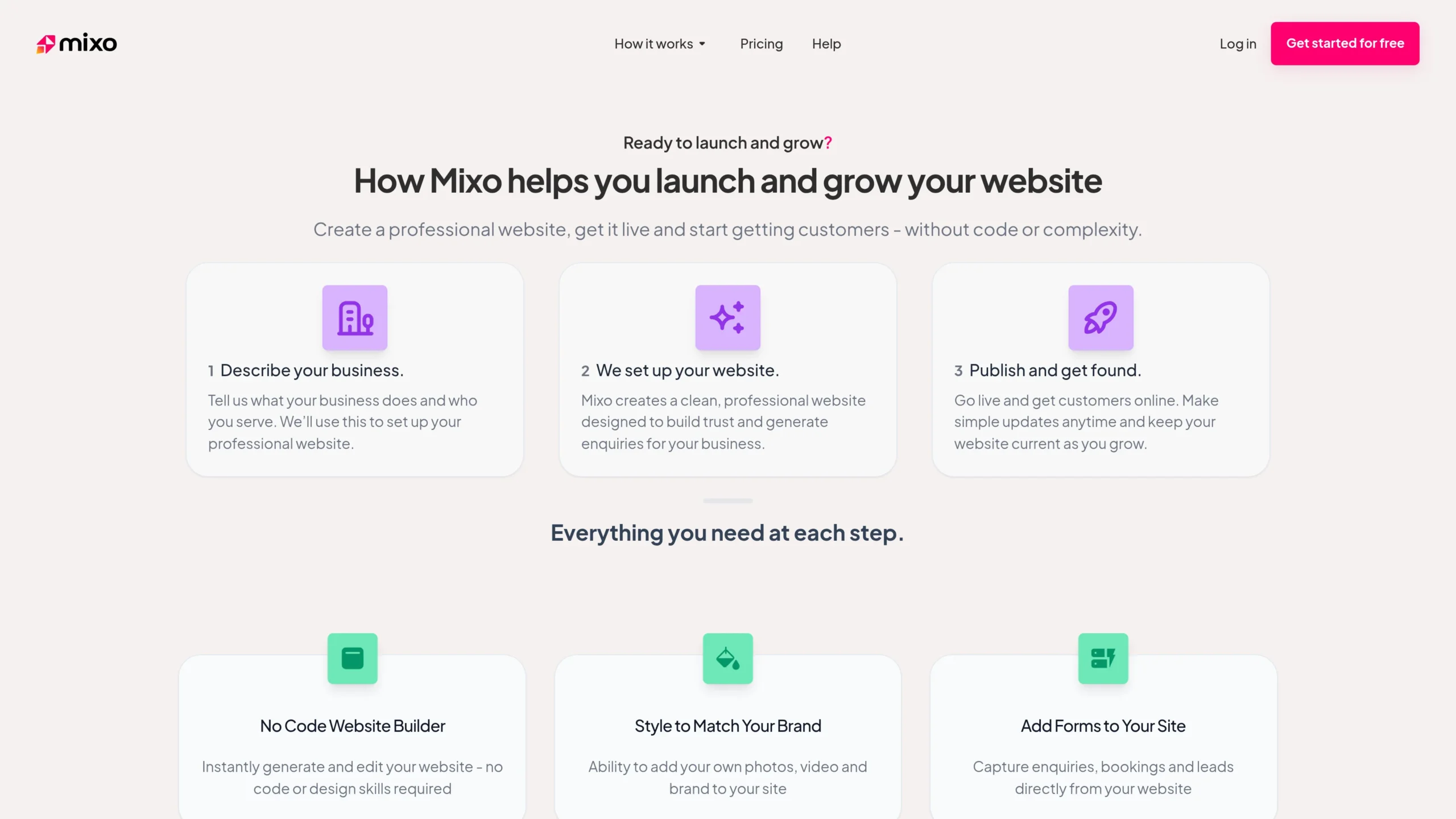 Mixo Interface